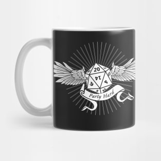 Party Hard D20 Mug